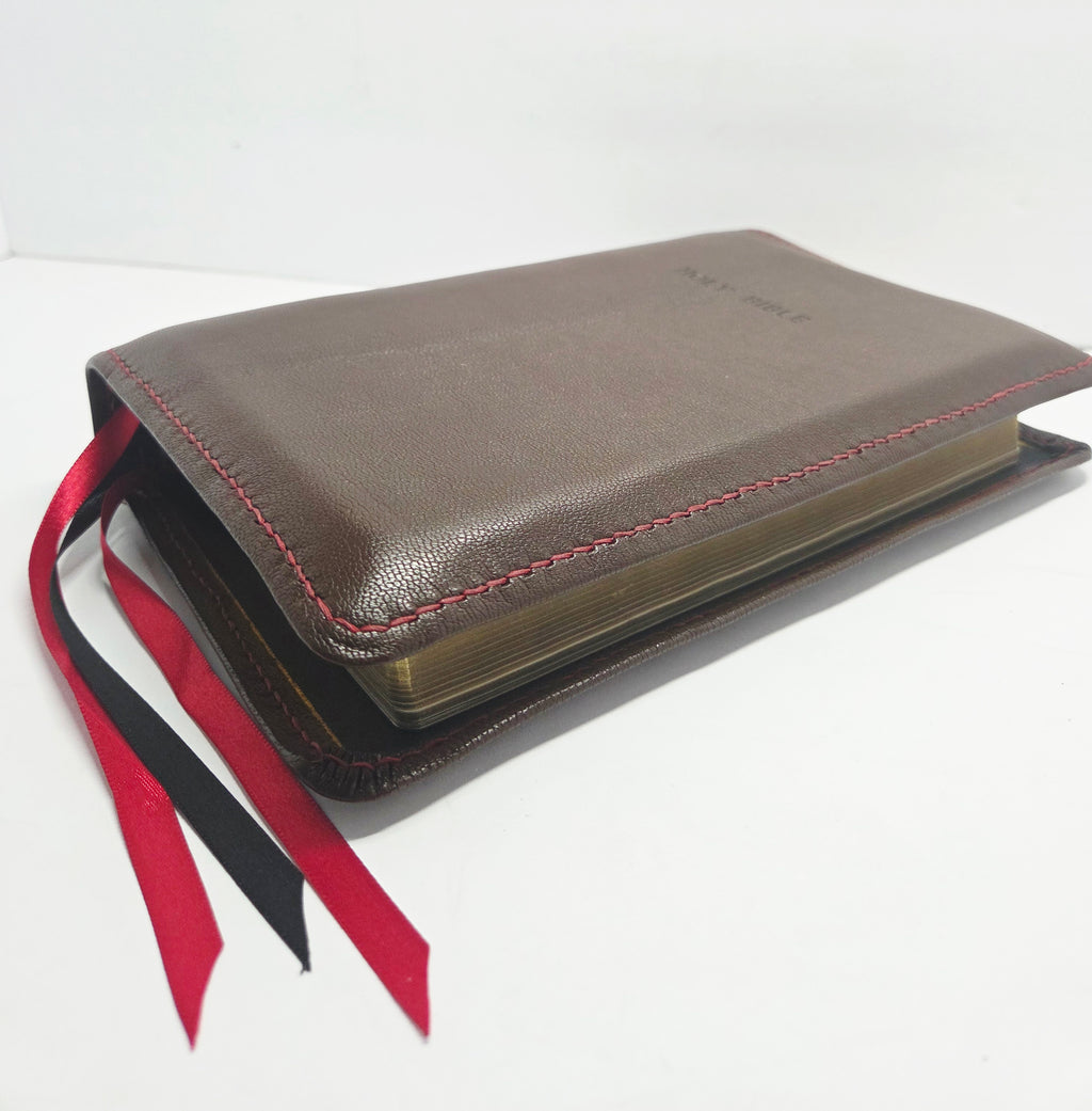 Thomas Nelson KJV Sovereign personal size rebind in Goatskin