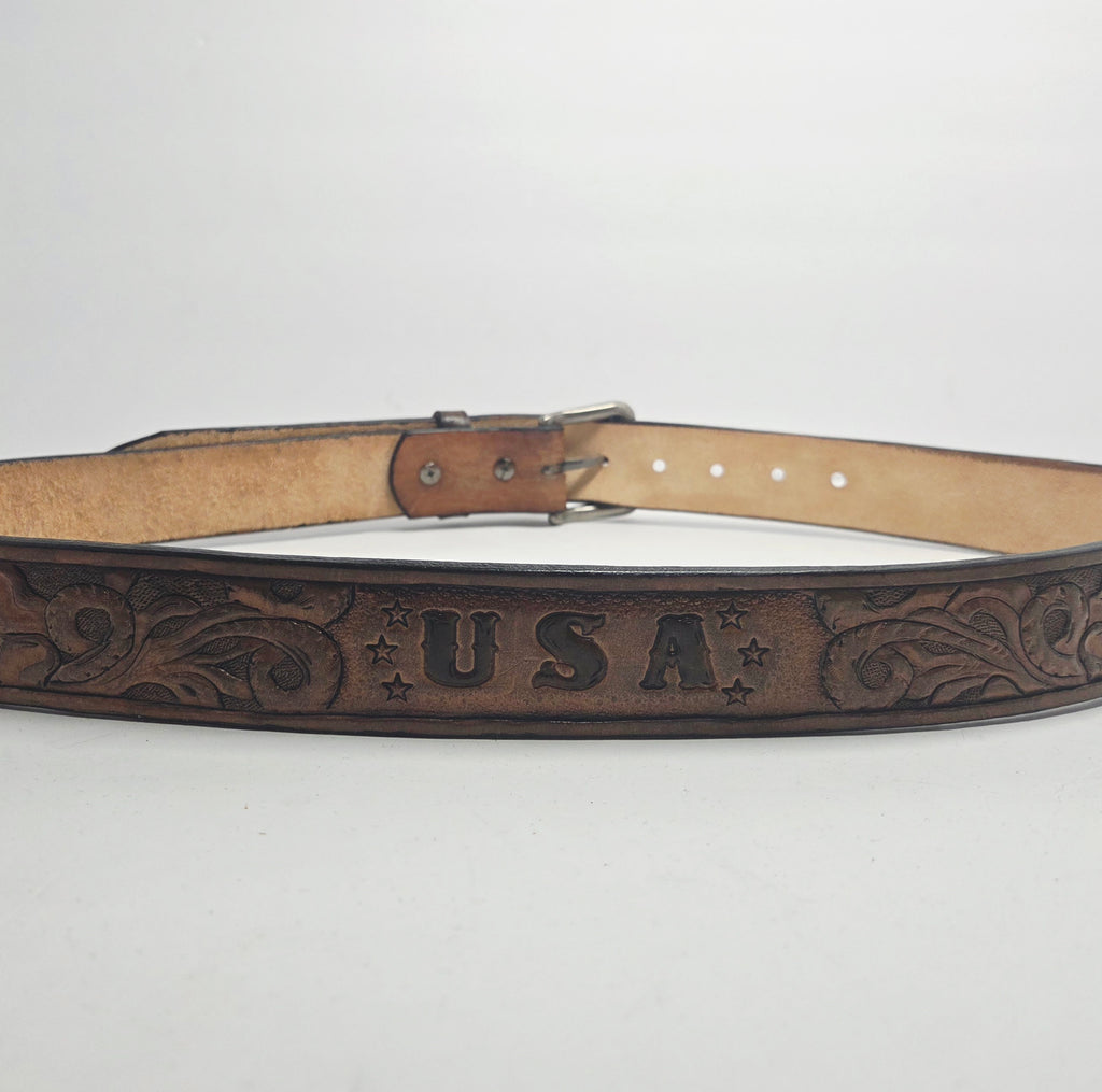 USA 1776 Leather Belt 38-44
