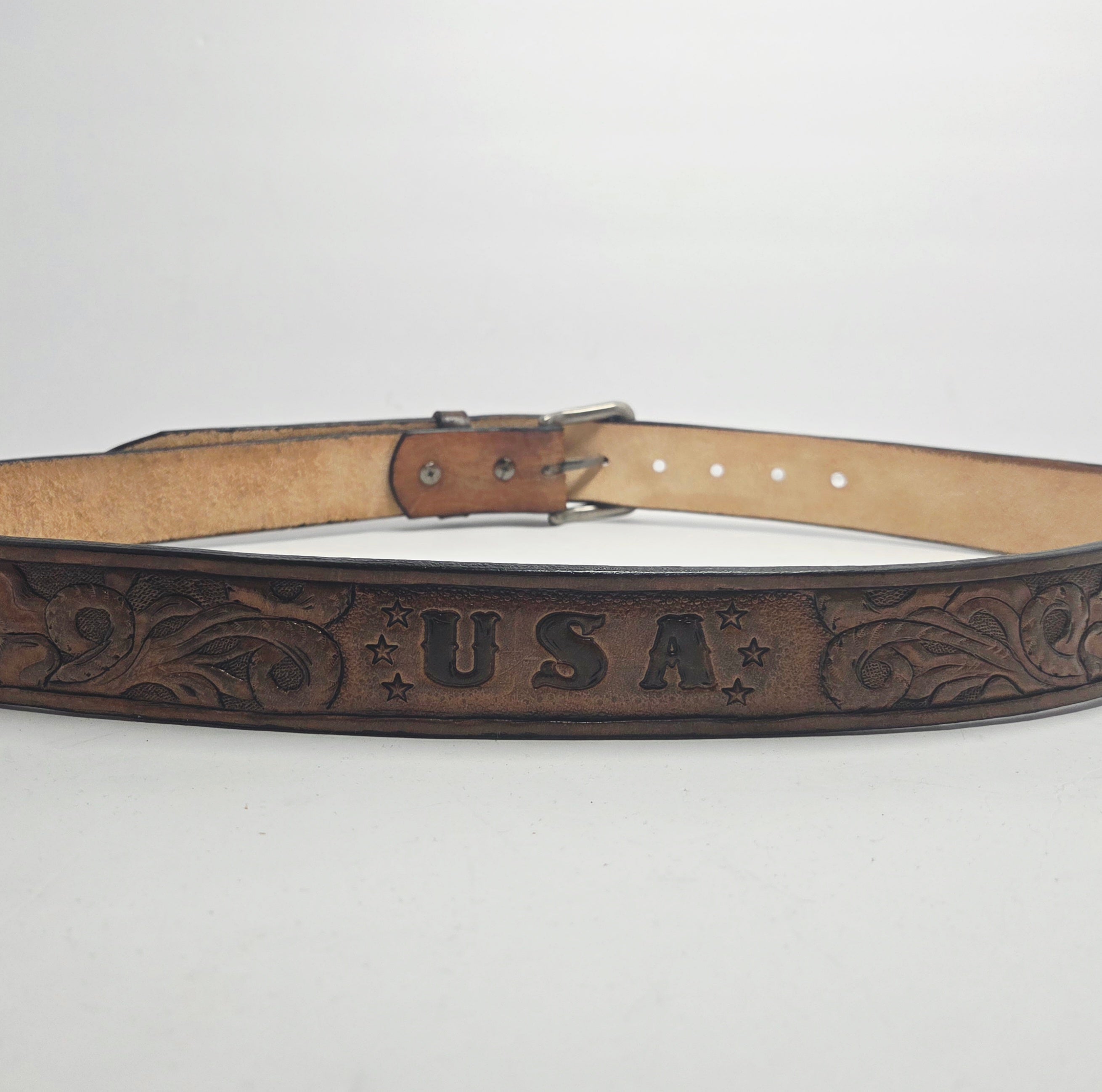 USA 1776 Leather Belt 38-44