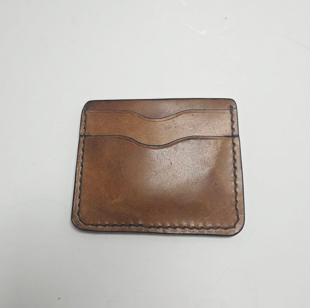 The Slinder Sam Rustic Brown Minimalist Wallet