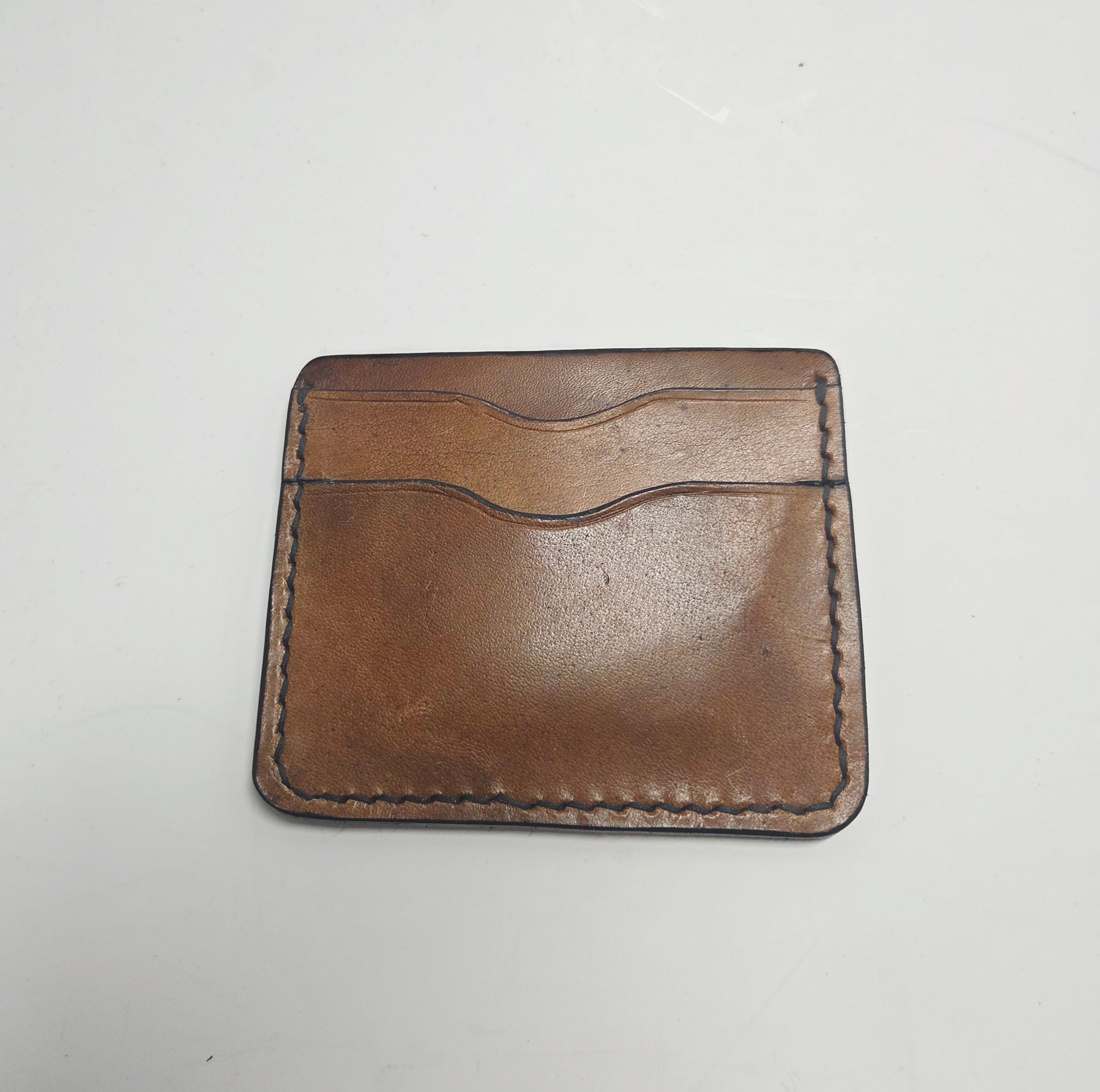 The Slinder Sam Rustic Brown Minimalist Wallet