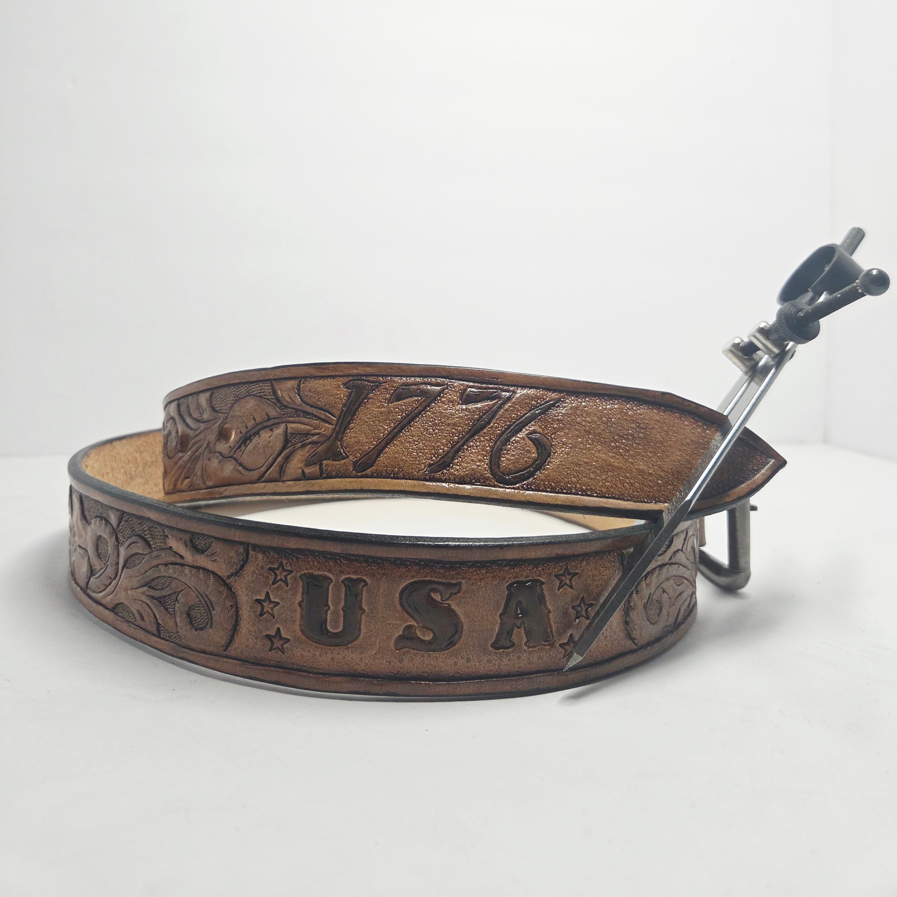 USA 1776 Leather Belt 38-44