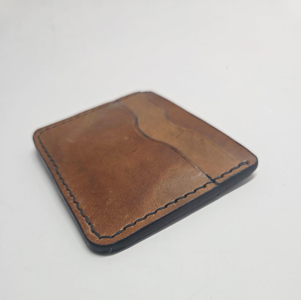 The Slinder Sam Rustic Brown Minimalist Wallet