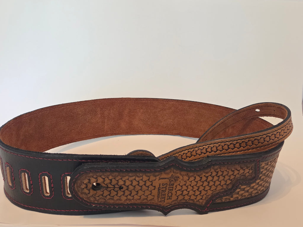 Cross guitar strap