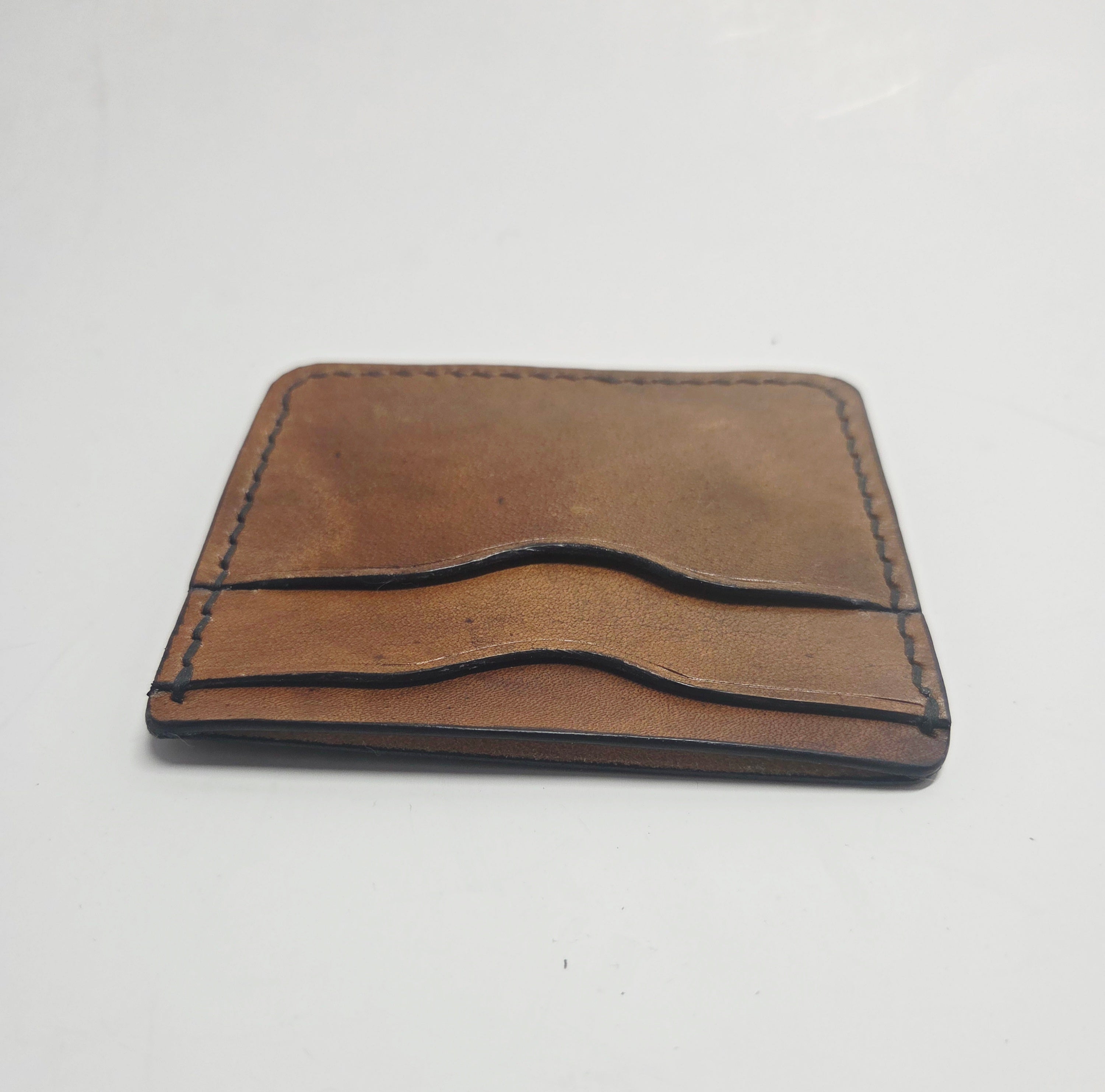 The Slinder Sam Rustic Brown Minimalist Wallet