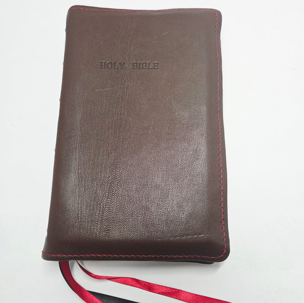 Thomas Nelson KJV Sovereign personal size rebind in Goatskin